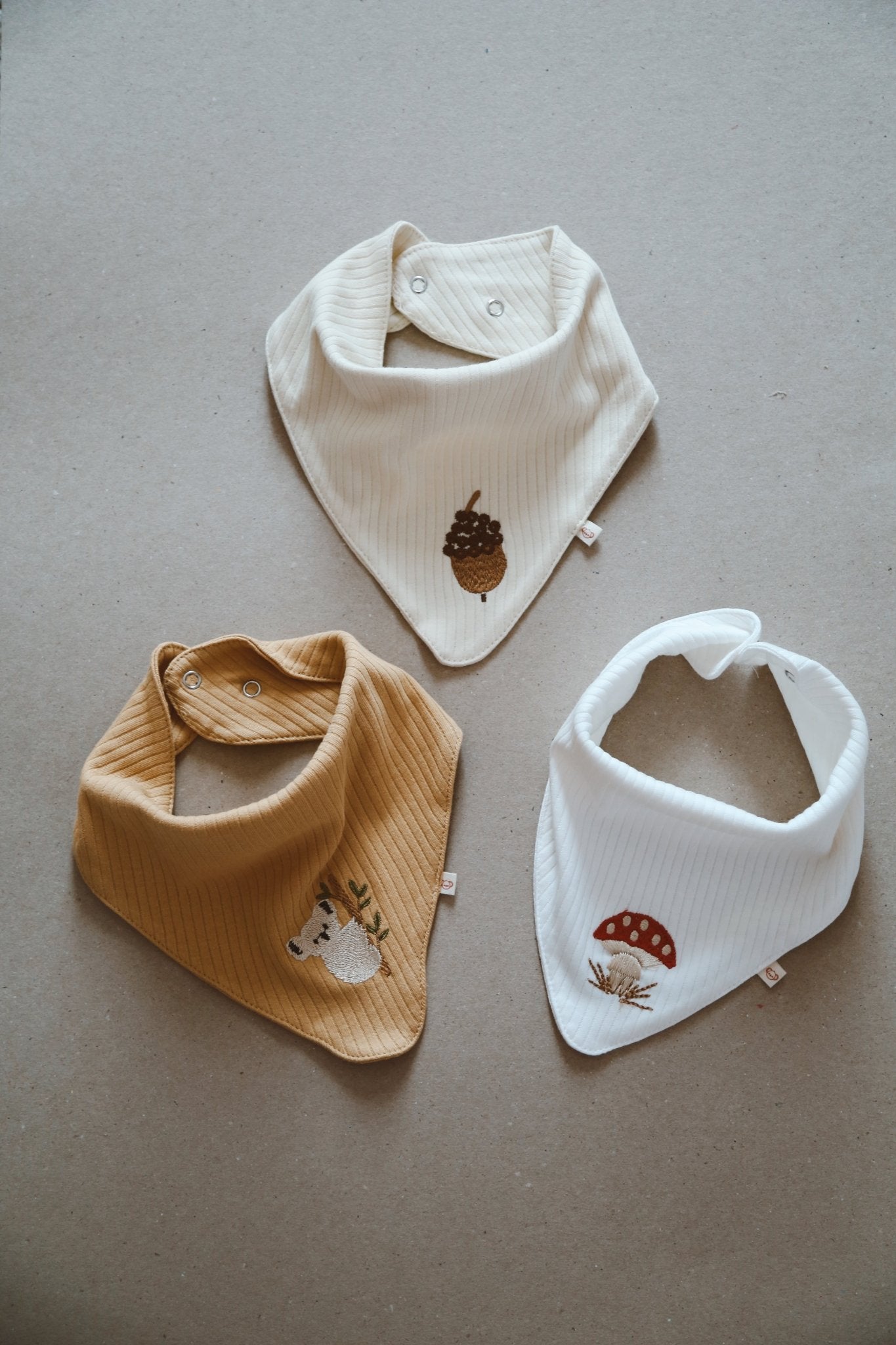 Baby Bibs – 3 - Pack Soft, Absorbent & Adjustable Organic Cotton Bandana Bibs for Infants Toddlers – Perfect Baby Shower Gift , OEKO - TEX® - VivimadeCa
