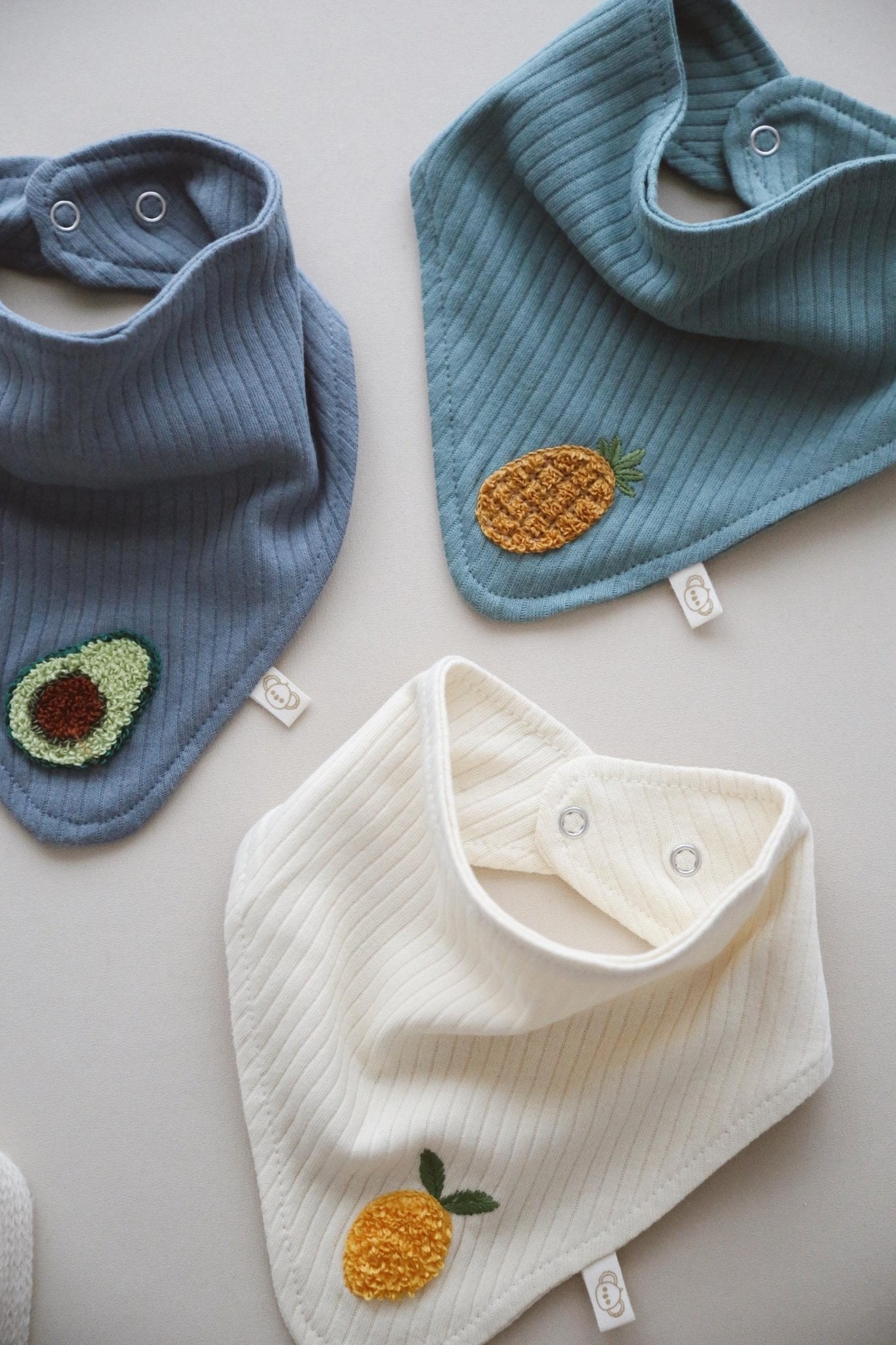 Baby Bibs – 3 - Pack Soft, Absorbent & Adjustable Organic Cotton Bandana Bibs for Infants Toddlers – Perfect Baby Shower Gift , OEKO - TEX® - VivimadeCa