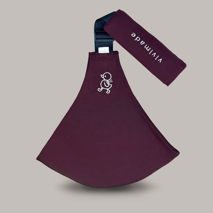Baby Toddler Hip Sling Carrier - 100% Organic Cotton, Holds up to 20 kg, Safety Tested & Easy to Use Compact Babywearing Strap,Gifts for Mom
