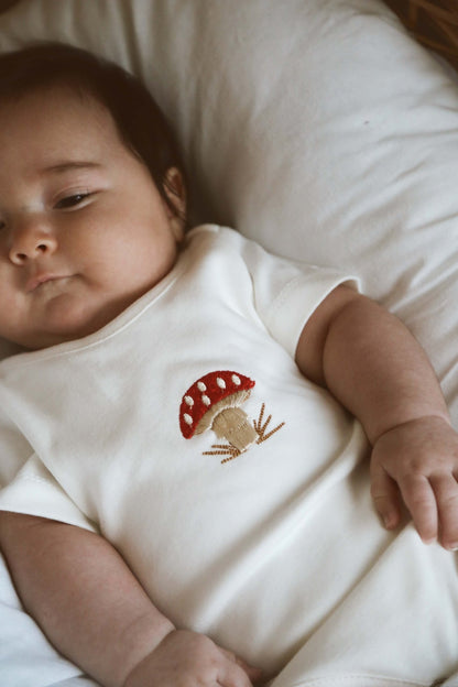 Baby Bodysuit | 3 Pieces Set 100% Organic Natural Cotton Baby Bodysuit | Gender Neutral | Premium Quality | Perfect Baby Shower Gift - VivimadeCa