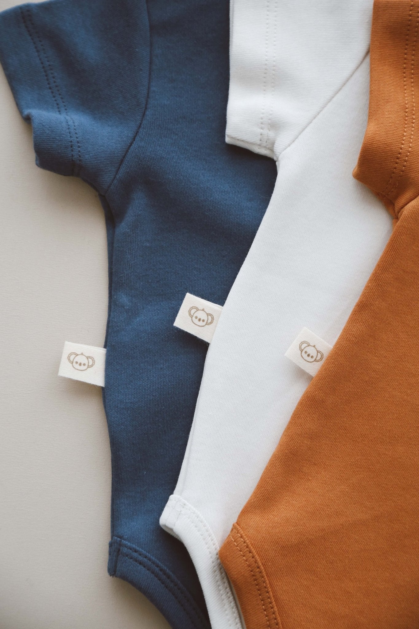 Baby Bodysuit Set of 3, 100% Organic Cotton, Breathable & Eco - Friendly Infant Wear, Gender Neutral Design, Perfect Baby Shower Gift - VivimadeCa