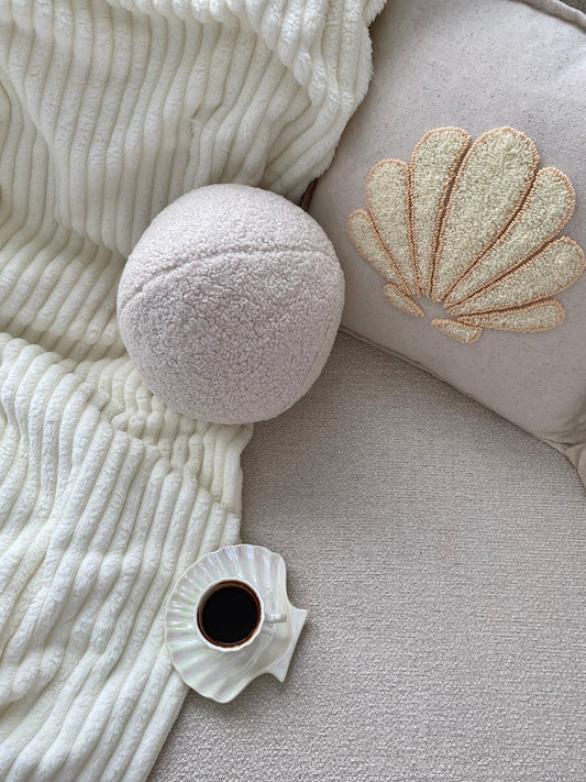 Balla Boucle Kids Decorative Pillow | Baby & Living Room Cushion | Soft Plush Accent Pillow for Nursery & Playroom - VivimadeCa
