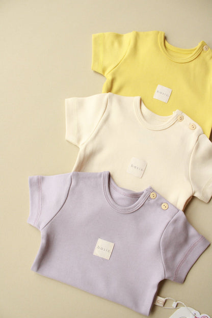 Bodysuit 3 - Pack Organic Cotton Baby Clothes, Premium Soft Gender Neutral Newborn Outfit, Ideal Baby Shower Gift & Comfort Wear - VivimadeCa