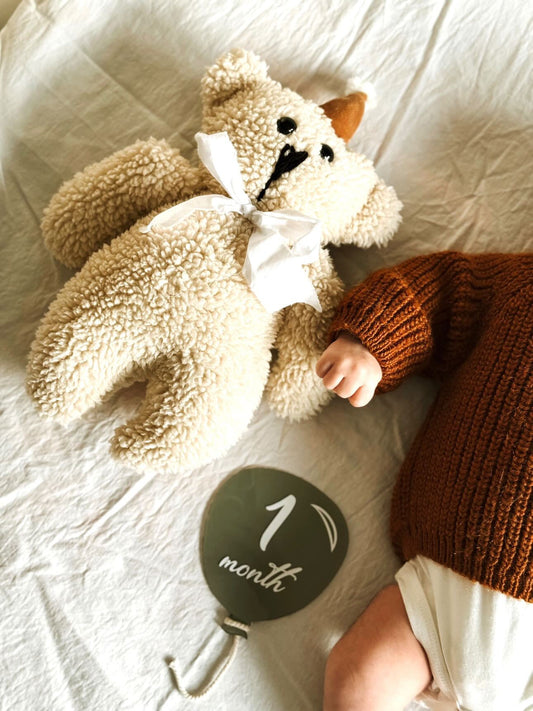 Kids Baby Sleeping Companion: Bonny Plush Teddy Bear for Comfort ,Plush toy for kids, Perfect Gift for Infants & Toddlers - VivimadeCa