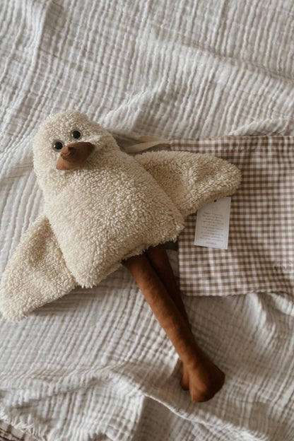 Plush Duck Stuffed Animal Duffy | Soft & Cuddly Toy for Kids | Perfect Baby Shower Gift Kids Baby Sleeping Companion , Pillow - VivimadeCa